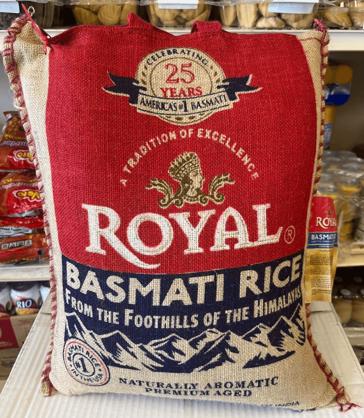 Royal Basmati Rice 20Lbs